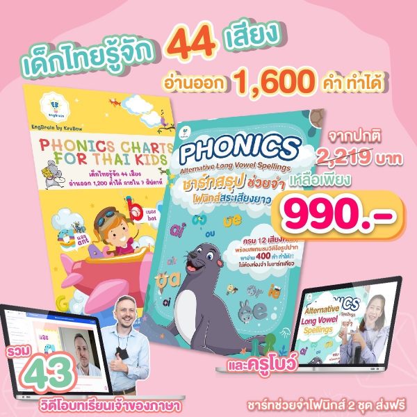 Phonics Chart Complete Set